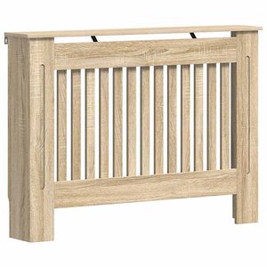 vidaXL Cubierta para radiador madera de ingenier&iacute;a 112x19x81,5cm