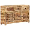 vidaXL Aparador de madera maciza de mango 110x35x65 cm