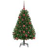 vidaXL &Aacute;rbol de Navidad artificial Verde 120 cm PVC y Metal