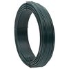 vidaXL Alambre de sujeci&oacute;n para vallas Verde 80 m PVC
