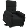 vidaXL Sill&oacute;n elevable tela negro
