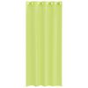 vidaXL Cortinas de gasa con ojales 2 uds verde manzana 140x245 cm