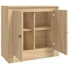 vidaXL Aparador de madera contrachapada roble Sonoma 70x35,5x67,5 cm
