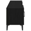 vidaXL Gabinete de TV Roble Negro 180 x 31,5 x 40 cm