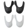 vidaXL Protectores de pliegues para zapatos 2 pares pl&aacute;stico EU 41-47