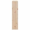 vidaXL Cabecero de cama con almacenaje madera maciza de pino 90 cm