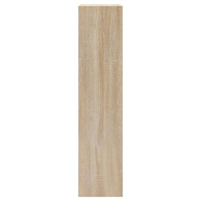 vidaXL Mueble zapatero madera contrachapada roble Sonoma 63x24x103 cm