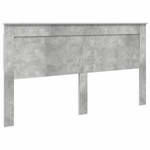 vidaXL Cabecero Gris Concreto Madera de ingenier&iacute;a