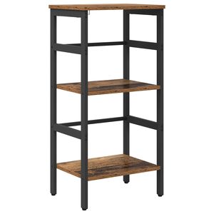 vidaXL Estante de libros 2 niveles 40 x 29,5 x 81 cm Madera Vieja