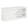 vidaXL Mueble para TV de madera blanco 90x30x40 cm