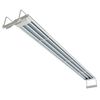 vidaXL L&aacute;mpara LED para acuario aluminio IP67 100-110 cm