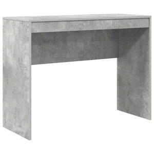vidaXL Escritorio Gris Concreto 100 x 40 x 76 cm