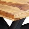 vidaXL Mesa de comedor madera maciza de acacia 180x90x75 cm