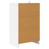 vidaXL Mesas de noche 2 pcs 40 x 30 x 467 cm Madera contrachapada
