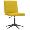 vidaXL Silla de comedor terciopelo amarillo