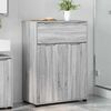 vidaXL Gabinete de Ba&ntilde;o con caj&oacute;n Gris Sonoma 72,5 x 36,5 x 100 cm