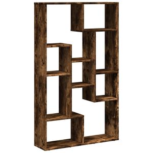 vidaXL Estanter&iacute;a madera de ingenier&iacute;a roble ahumado 72x20x120,5 cm