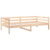 vidaXL Sofá cama sin colchón madera maciza de pino 80x200 cm