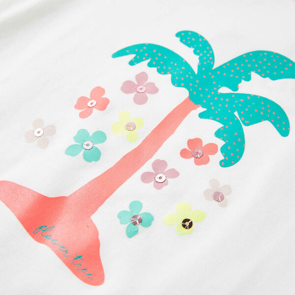 Camiseta infantil color crudo 128