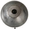 vidaXL L&aacute;mpara de pie plateado vintage 25 W E27 150 cm