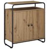vidaXL Aparador Roble artisan 68 x 35 x 75 cm Madera de ingenier&iacute;a
