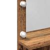 vidaXL Mesa Tocador con caj&oacute;n Madera vieja 80 x 41 x 134,5 cm