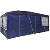 vidaXL Carpa de Fiesta Azul 600 x 400 x 266 cm Polietileno