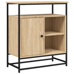 vidaXL Aparador Roble Sonoma 69x35x80 cm Madera de ingenier&iacute;a