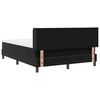 vidaXL Cama tipo Box Spring con colch&oacute;n Negro 200 x 160 cm Terciopelo