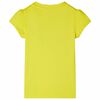 Camiseta infantil de manga casquillo amarillo chill&oacute;n 104