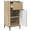 vidaXL Juego de muebles de ba&ntilde;o con caj&oacute;n 3 pcs Roble Sonoma