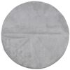 vidaXL Alfombra de pelo corto look escandinavo IZA gris &Oslash; 100 cm