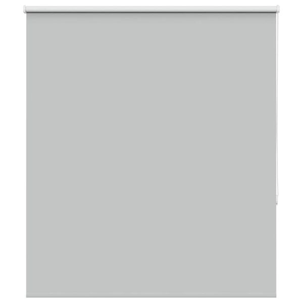 vidaXL Estor Enrollable Opaco gris claro 125x150 cm Tela Ancho 121,6cm