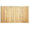 vidaXL Mesa de centro de madera maciza de acacia 100x60x25 cm