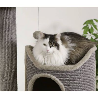 Kerbl Rascador para gatos Tiana gris 130 cm