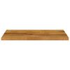 vidaXL Tablero de mesa rectangular madera maciza mango 80x60x2,5 cm
