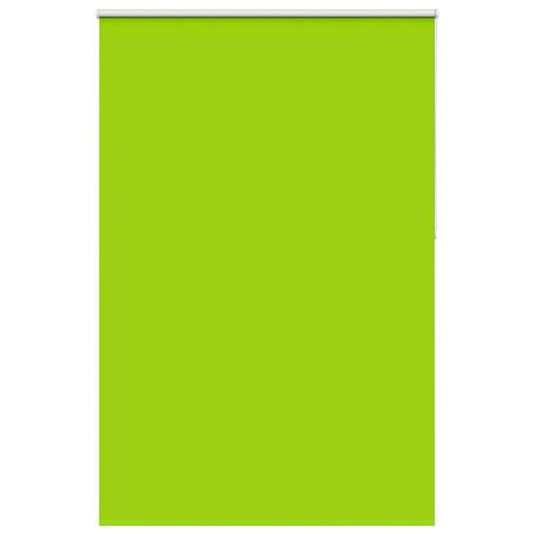 vidaXL Estor Enrollable Opaco hojas verde 155x230cm Tela Ancho 151,6cm