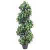 vidaXL Planta artificial &aacute;rbol de laurel con macetero 150 cm verde