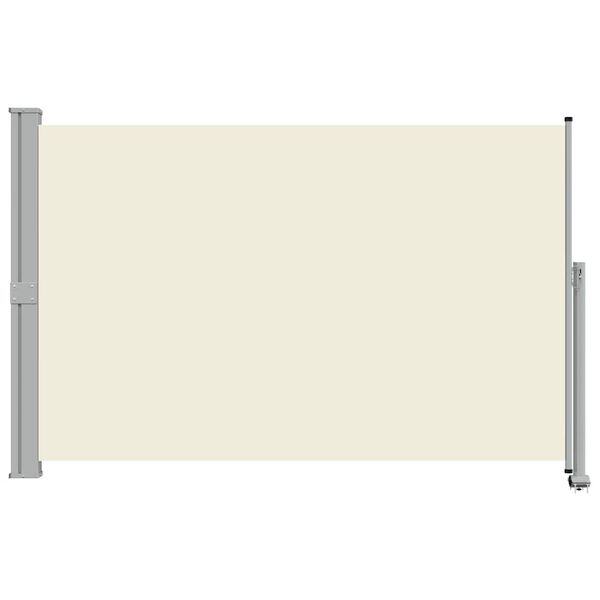 vidaXL Toldo lateral retr&aacute;ctil para patio 160x300 cm crema
