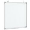 vidaXL Pizarra magn&eacute;tica aluminio 60x60x1,7 cm