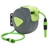 vidaXL Carrete de manguera retr&aacute;ctil autom&aacute;tico de pared 10+1 m
