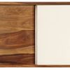 vidaXL Aparador de madera maciza de acacia 118x30x66 cm