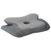 vidaXL Almohada cervical Gris Espuma Viscoel&aacute;stica 58 x 38 x 12 cm