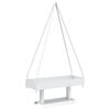 vidaXL &Aacute;rbol de Navidad de metal KUOPIO 60 cm Acero Blanco