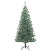 vidaXL &Aacute;rbol de Navidad artificial con 300 LED bolas y nieve 240 cm