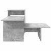 vidaXL Mesa Consola Gris Concreto 91,5 x 35 x 38,5 cm