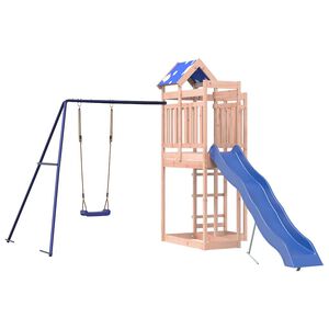 vidaXL Parque infantil de exterior madera maciza Douglas3156935
