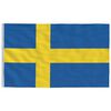 vidaXL Bandera de Suecia 90x150 cm