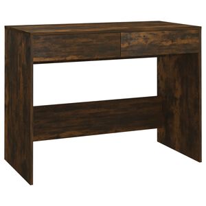 vidaXL Escritorio madera de ingenier&iacute;a roble ahumado 101x50x76,5 cm