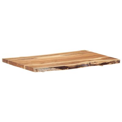 vidaXL Superficie de mesa de madera maciza de acacia 100x(50-60)x3,8 cm